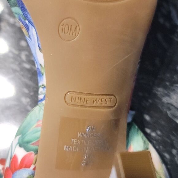 BRAND NEW NINE WEST KOBS ANKLE BOWNOT TIE SANDAL (WOMEN) - Picture 15 of 16